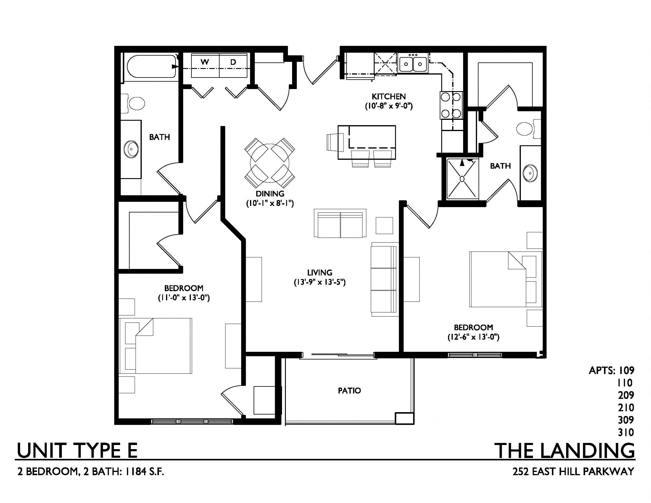 E Floor Plan 12